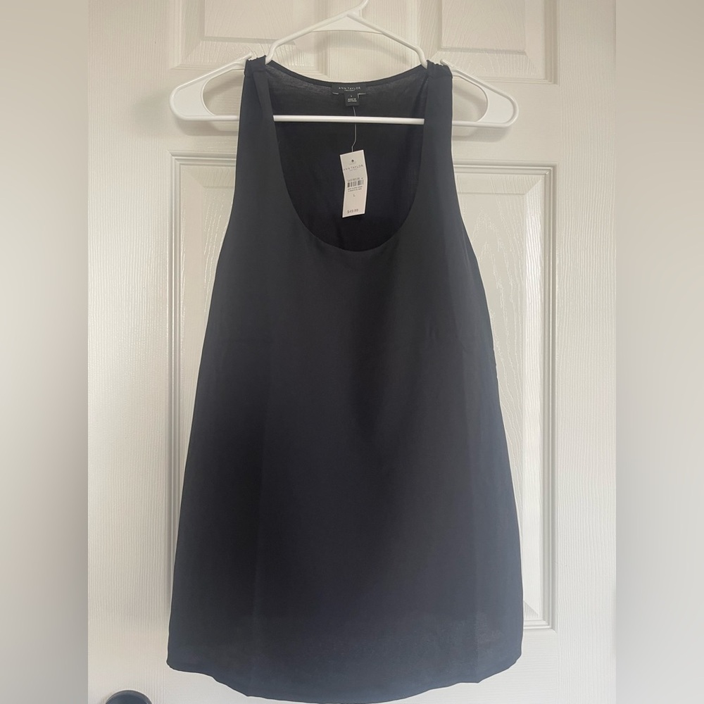 Ann Taylor Black Tank Top